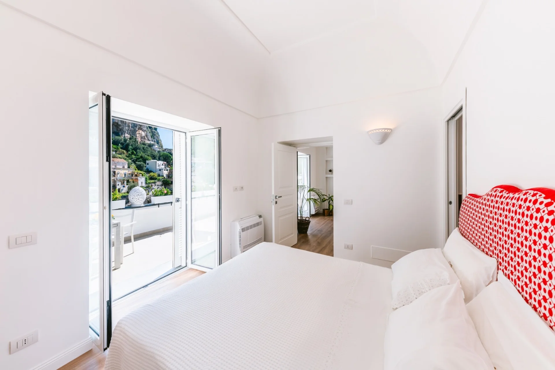 Camera da letto con terrazza