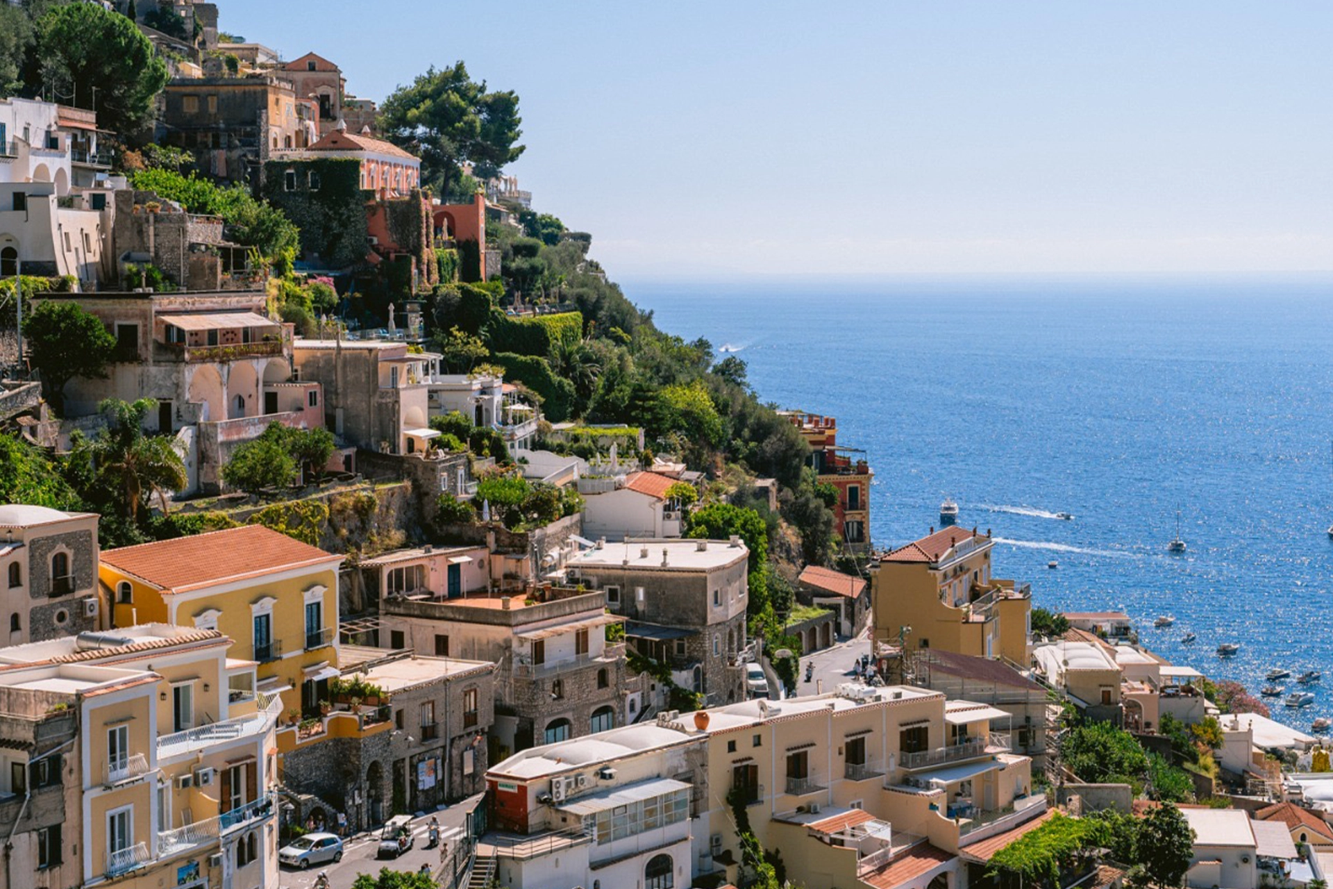 Costiera Amalfitana vista dal mare