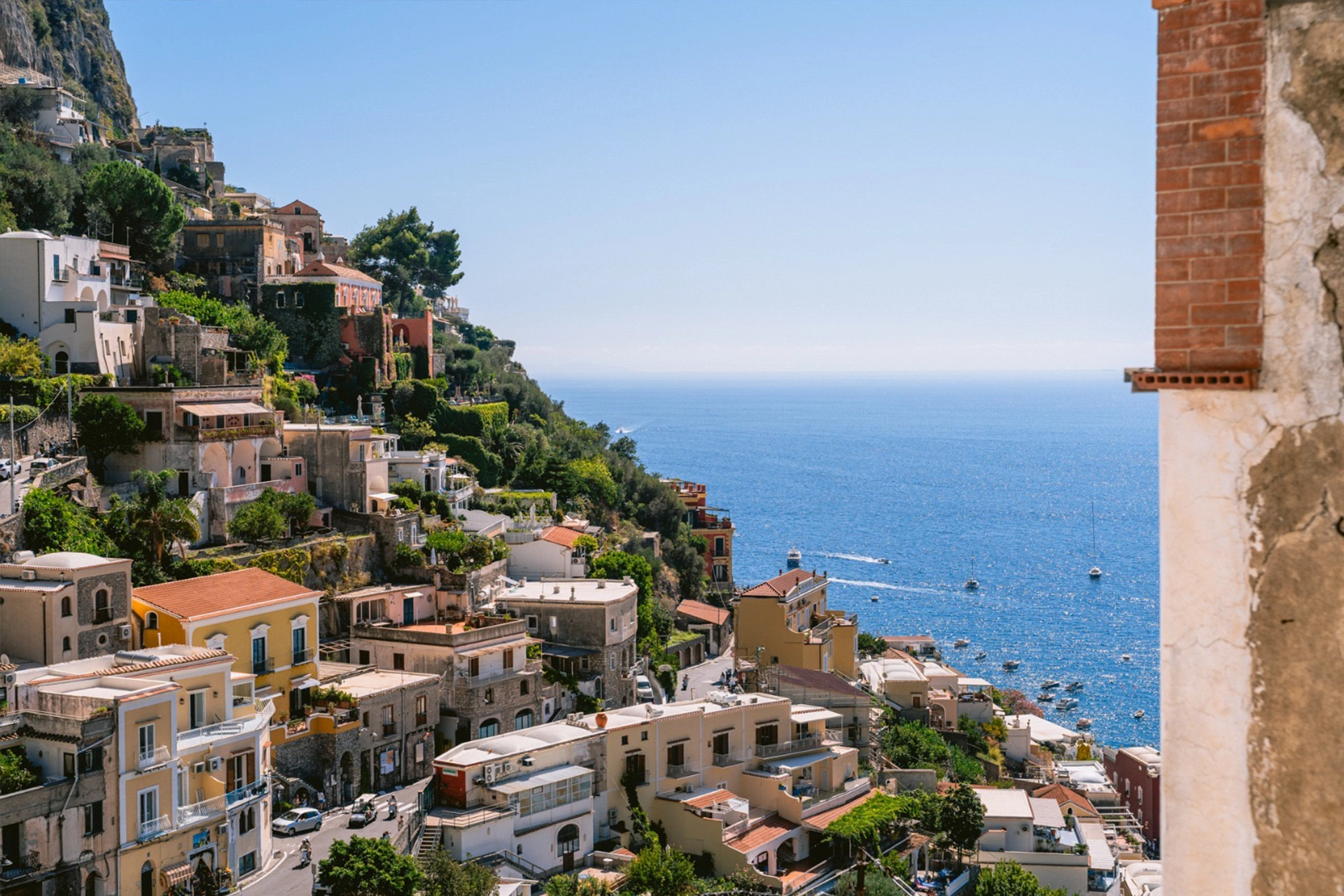 Mare cristallino di Positano